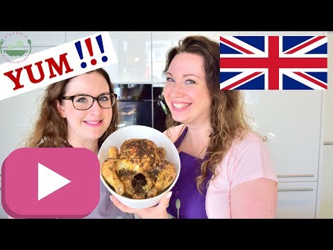 SUNDAY ROAST Recipe with Chicken and Cauliflower Cheese | A proper British family feast