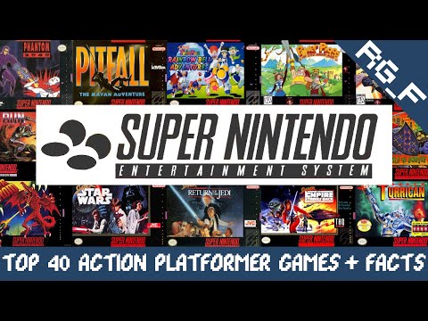 Top 40 Best SNES Action Platformer Games + FACTS - PART 2