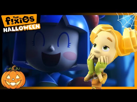 Toola is TERRIFIED of this creepy doll. Can it really talk? 🎃 | The Fixies Halloween - Kingdom Kids Zone, Little Learners - The Fixies