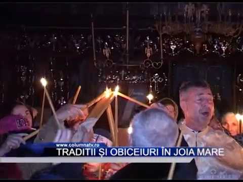 Tradiții și obiceiuri în Joia Mare (Columna TV)