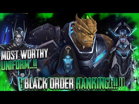 ALL B.O. UNIFORMS RANKED..!! WITH SUPERGIANT SHOWCASE..!! MARVEL FUTURE FIGHT