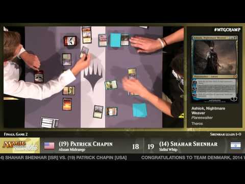 World Championship 2014 Finals (Standard): Patrick Chapin vs. Shahar Shenhar
