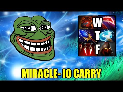 Crazy COUNTER PICK By Miracle Pick IO Carry Vs Slark Epic Pro Gameplay 7.24 Dota 2