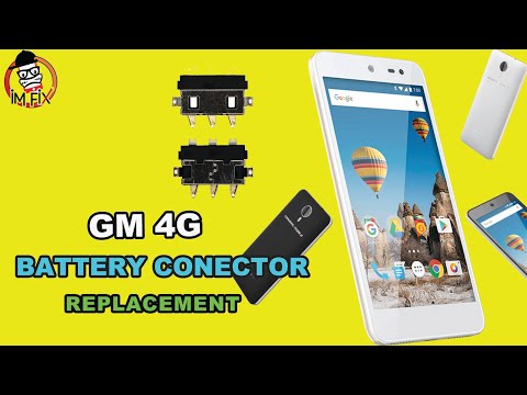 General mobile gm4g charging problem .not charging .battery conector replacement