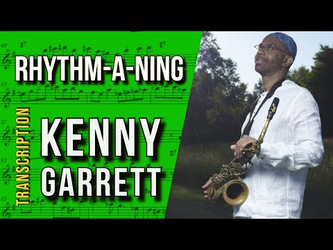 Kenny Garrett Monster Rhythm Changes Solo! | Solo Transcription (Eb)