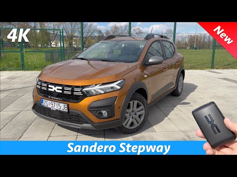 Dacia Sandero Stepway 2023 - Detail Review in 4K | Expression (Exterior - Interior) Facelift