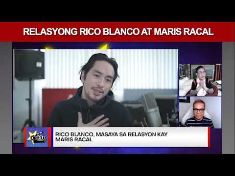 Rico Blanco, masaya sa relasyon kay Maris Racal