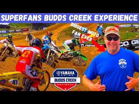 Budds Creek Pro National 2023 with the Biggest Superfan in Motocross