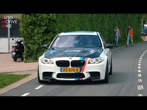 BMW M5 F10 with Akrapovic Exhaust - LOUDEST M5 IN HOLLAND?!