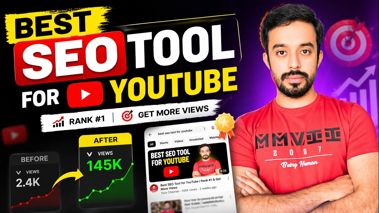 Thumbnail: Best SEO Tool for Youtube | Stop Wasting Time on Youtube SEO | Use This Instead