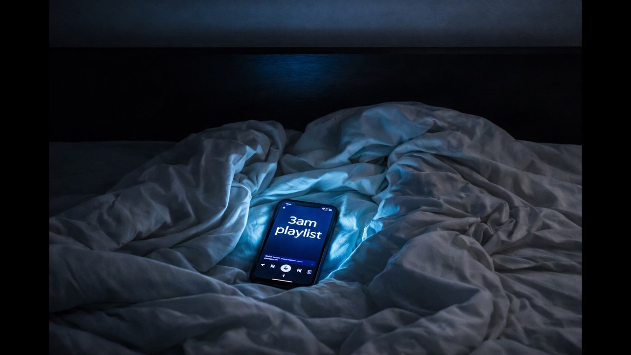 pov: it's 3am and you're spiraling sad songs playlist