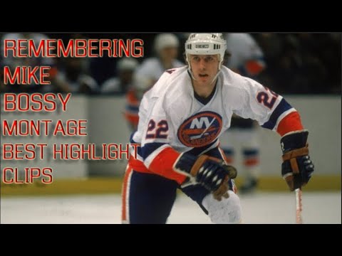 Remembering NHL Legend Mike Bossy Highlight Clips "Montage"
