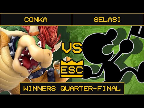 ESC 25 Smash Ultimate Winners Quarter-Final: Conka (Bowser) Vs. Selasi (Mr. Game & Watch)