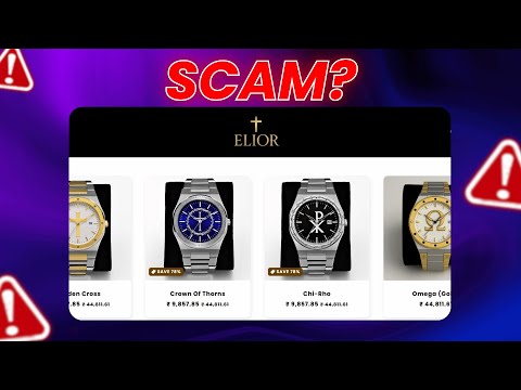 Elior Watches Review - Legit or Scam Shop?