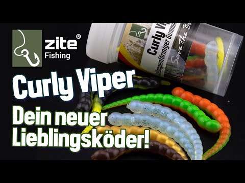 Curly Viper bringt Schwung in dein Forellen Angeln: Maximale Rotationsreize mit diesem Gummiköder