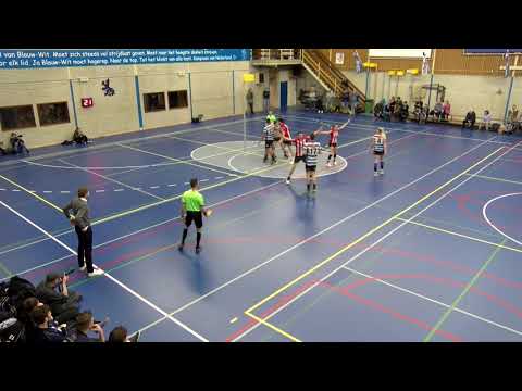 Korfbal League Samenvatting, speelronde 15: Blauw-Wit - DeetosSnel
