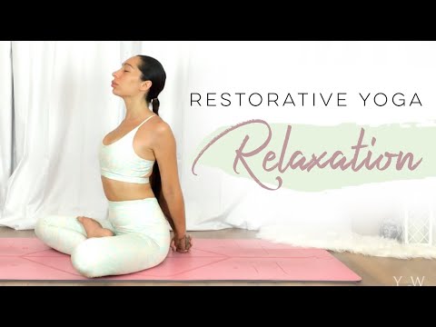 Restorative Yoga Shoulder Stretches For Tension Beginners Yoga