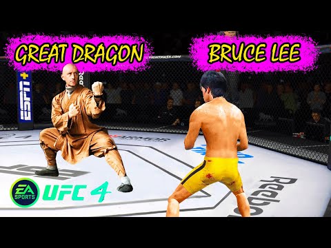UFC4 Bruce Lee vs Moon of Shaolin EA Sports UFC 4 PS5