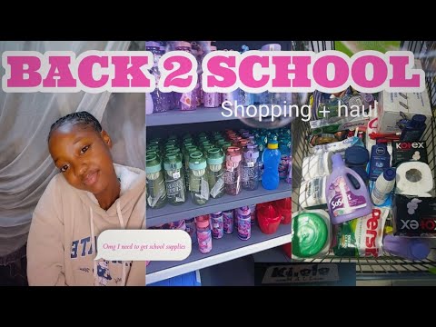 BACK 2 SCHOOL SHOPPING + HAUL‖my boarding school stuffs + more..........