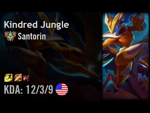 Kindred Jungle vs Volibear - Santorin - NA Challenger Patch 6.10