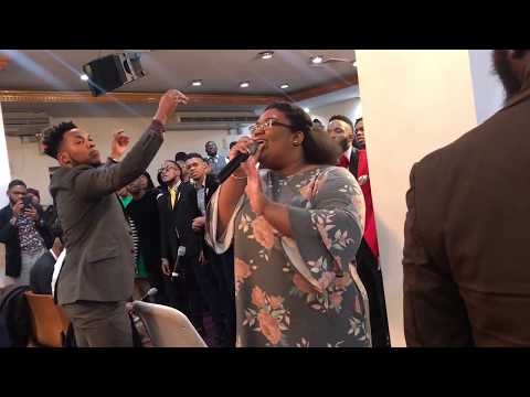 Vincent Bohanan & SOV Choir 4th Sunday Service " God made me a Promise "  (2018)