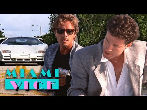 Crockett Chases Down A Rape Suspect | Miami Vice