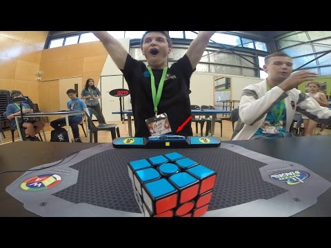 Rubik's Cube World Record 4.73 Feliks Zemdegs Slow Motion