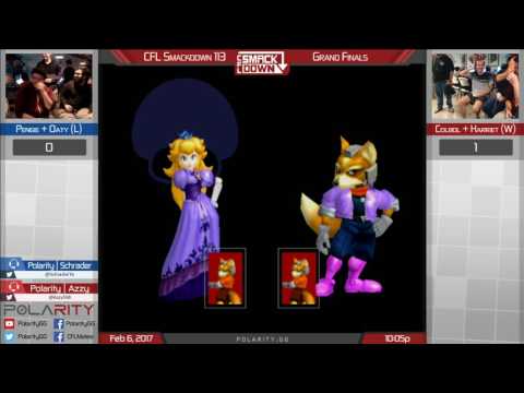 CFL Smackdown 113 Melee - Pengie + Oaty vs Harriet + Colbol - Doubles Grand Finals