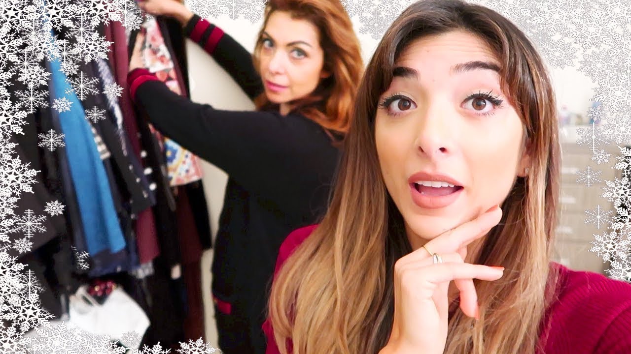 ORGANISING MY MUM'S CLOSET! | Vlogmas Day 4