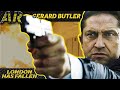 GERARD BUTLER Being An ACTION HERO For 26 Minutes LONDON HAS FALLEN 2016