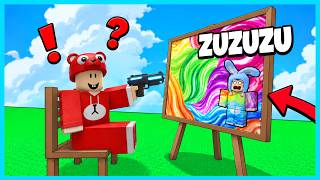 MIPAN & ZUZUZU MAIN PETAK UMPET SEMBUNYI DI LUKISAN! ROBLOX