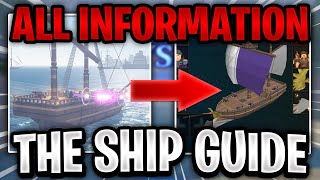The ULTIMATE, NO YAP, Ship Guide of ARCANE ODYSSEY! + ALL LOCATIONS | The BEST upgrades for SHIPS!