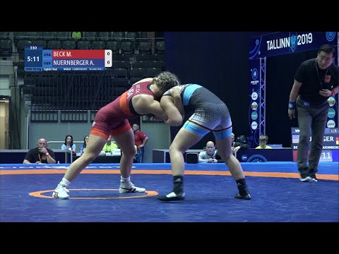 1/8 WW - 59 kg: M. BECK (USA) v. A. NUERNBERGER (GER)