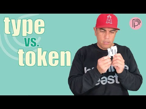 Type vs. token: What's the difference?