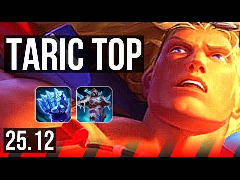 TARIC vs JAYCE (TOP) | 4/0/12, Rank 9 Taric | KR Challenger | 25.12