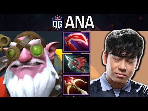 OG.ANA SMURF SNIPER WITH 22 KILLS - DOTA 2 7.30 PRO GAMEPLAY