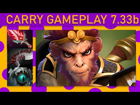⭐20+ Kills! New Patch Hellscream Monkey King Carry Gameplay - Dota 2 Top MMR