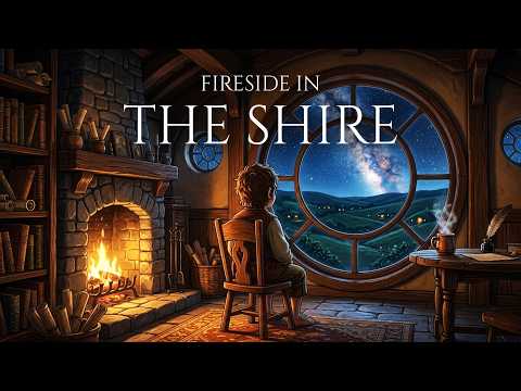 Medieval Music for Relaxation & Focus | Fireside in the Shire