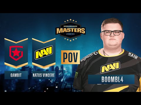 CS:GO - PoV - Boombl4 - Gambit vs. Natus Vincere - DreamHack Masters Spring 2021 - Grand Final