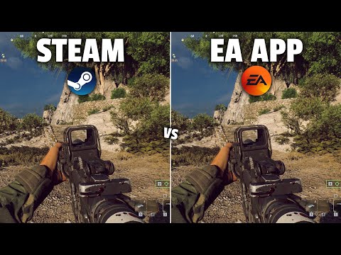 Battlefield 6 REDSEC - Steam vs EA App - Performance Test (Battle Royale)