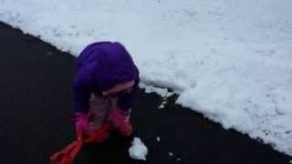 Emma loves wintertime