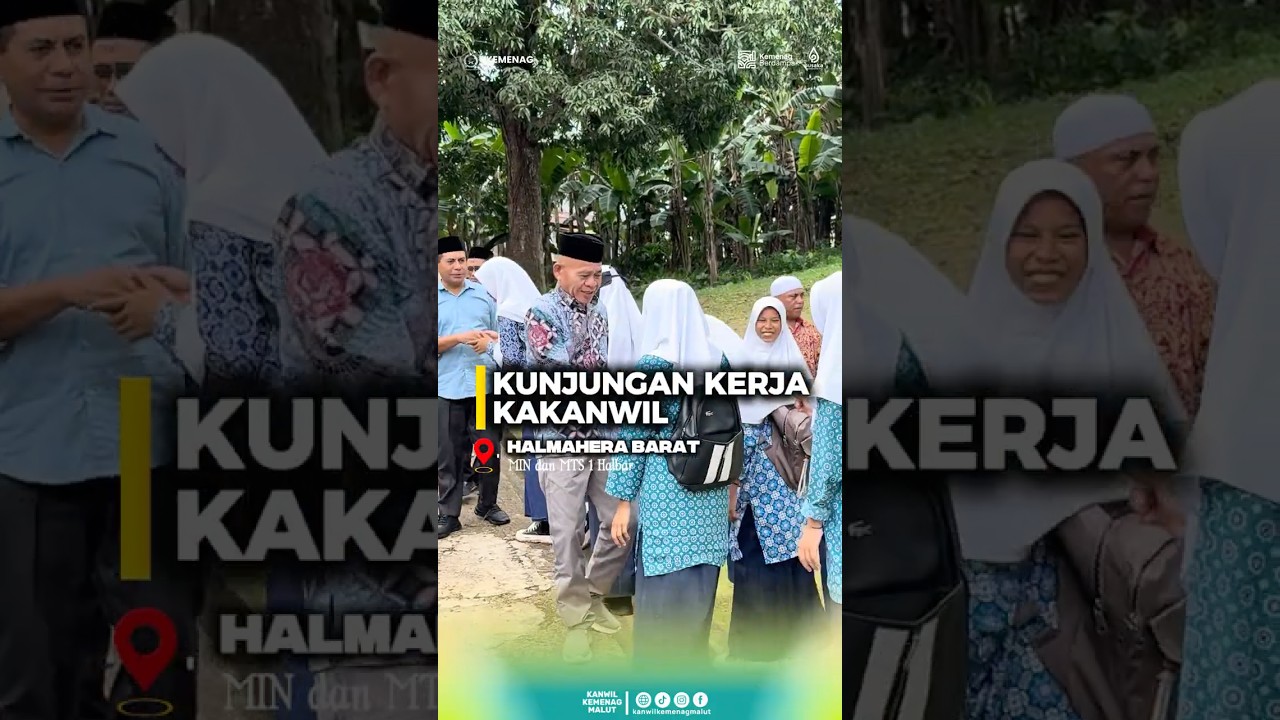 Kakanwil Lakukan Kunjungan Kinerja di Halmahera Barat