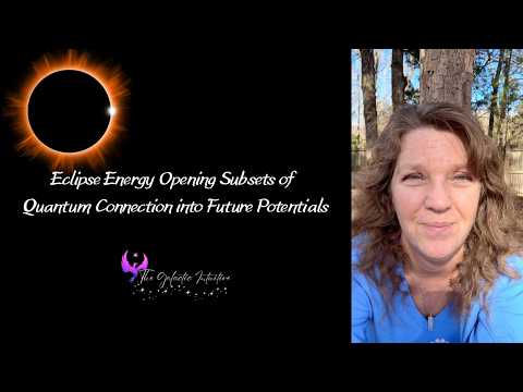 Eclipse Energy Opening Subsets of Quantum Connection into Future Potentials