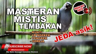 Download lagu #1 🔴 Suara Masteran Burung Mistis Srigunting Abu Abu Gacor Isian Tembakan Panjang❗️ mp3