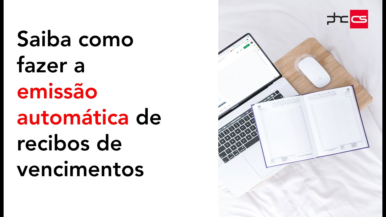 Saiba como fazer a emissão automática de recibos de vencimento