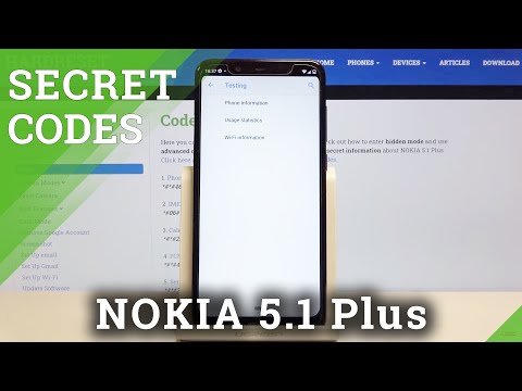 Secret Codes for NOKIA 5.1 Plus – Calendar Storage / Testing Mode / IMEI Number