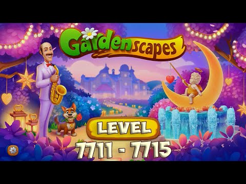 GardenScapes level 7711 - 7715 [ Playrix ] HD