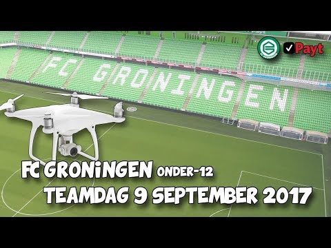Teamdag FC Groningen onder-12 | NoordLease stadion | DJI Phantom 4