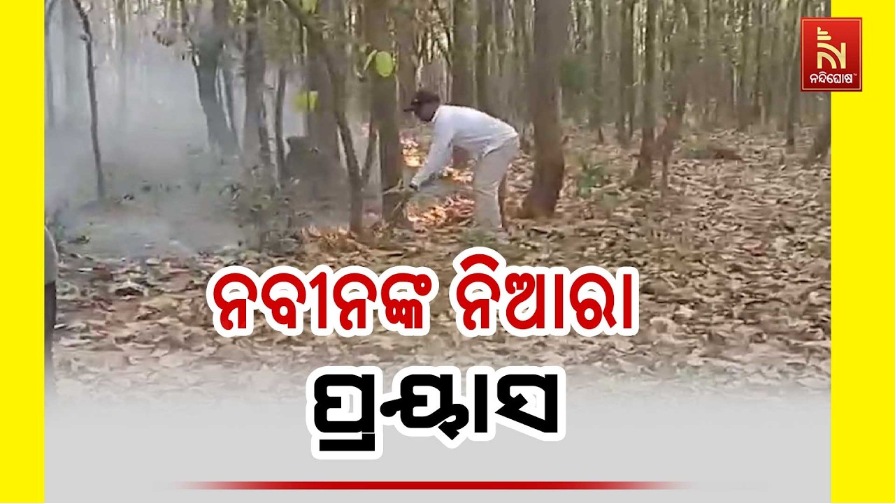 ଜଙ୍ଗଲନିଆଁକୁ ରୋକିବାପାଇଁ ଅଣ୍ଟା ଭିଡ଼ିଲେ ଜିଲ୍ଲାପରିଷଦ ସଭ