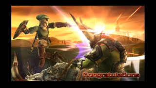 Super Smash Bros Brawl CLASSIC MODE (Link) | Unlocking Ganondorf